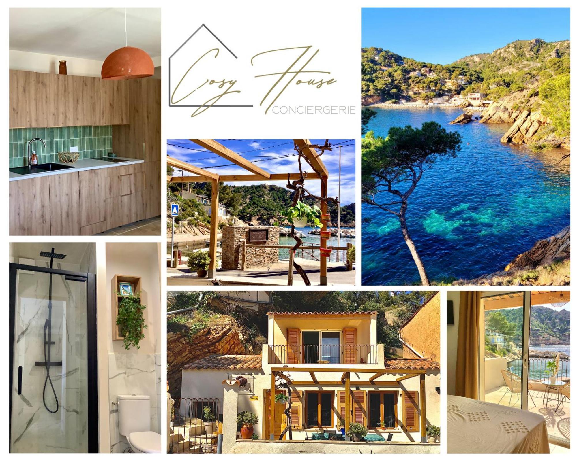 Le Cabanon - Les Pieds Dans L'Eau - Calanques - Wifi Villa Ensues-la-Redonne Rom bilde